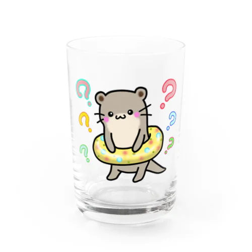 仲良しアニマル　カワウソ Water Glass