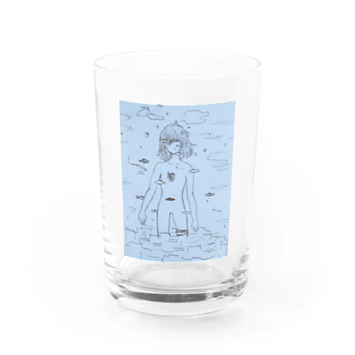 水の中の Water Glass