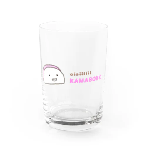 　おいしいかまぼこ Water Glass