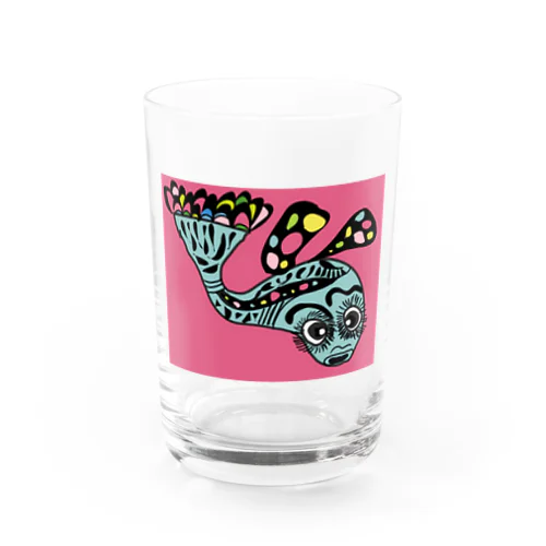 さかなかな？ちゃん Water Glass