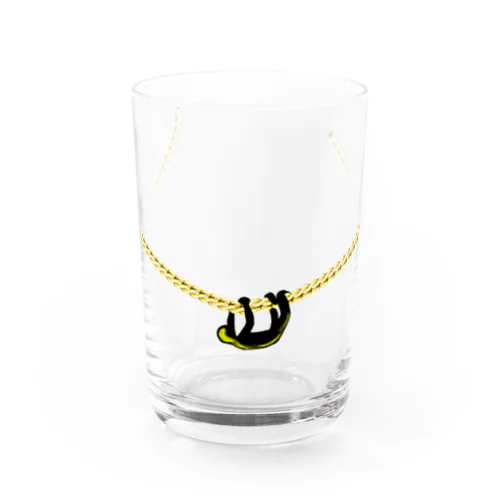 Hangingman_gold Water Glass