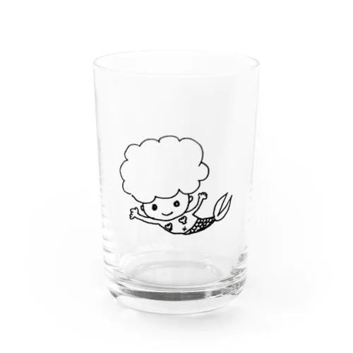 にんぎょちゃん Water Glass