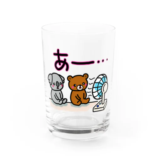 仲良しアニマル　コアラ＆クマ Water Glass