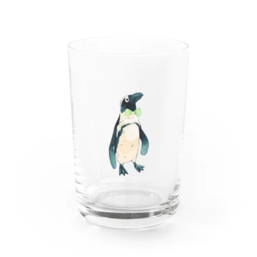おめかしペンギン Water Glass