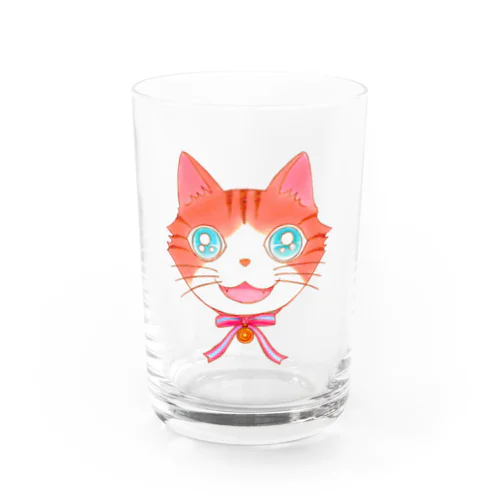 Blueeyes Cat Water Glass