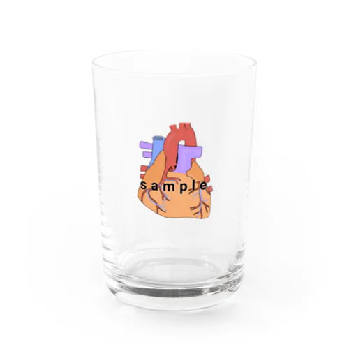 心臓のsample Water Glass