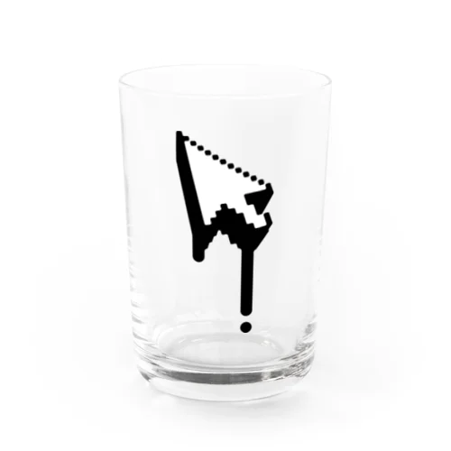 Drip Cursor Water Glass