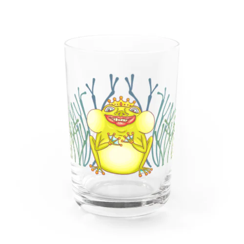 ぷるぷるリップのカエル Water Glass