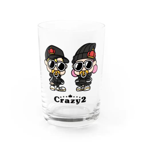 Crazy 2 Water Glass