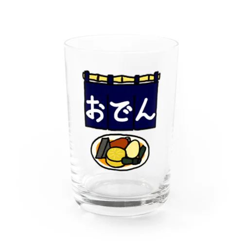 のれん_おでん1906 Water Glass