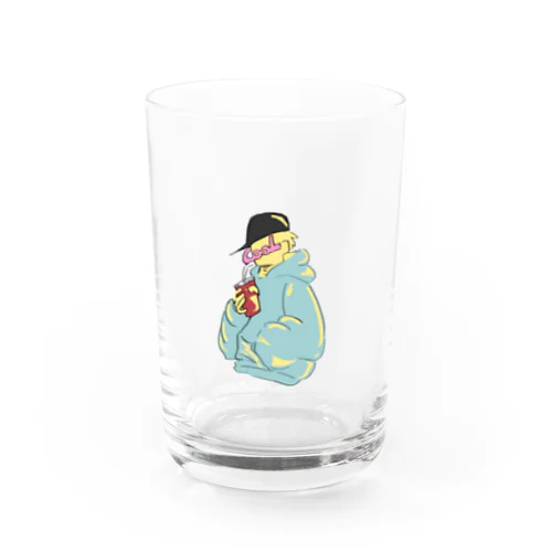 COOLな人 Water Glass