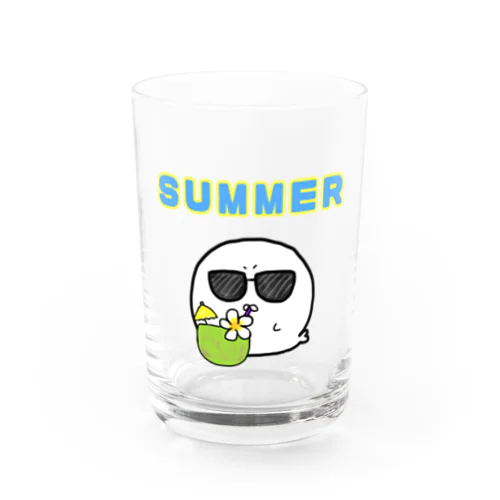 ハウスのあざらし(ココナツ) Water Glass