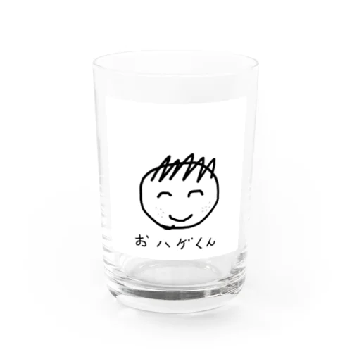 おハゲくん Water Glass