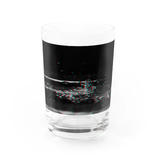 グリッジノイズドロップ Water Glass