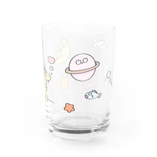 ちんあなご Water Glass