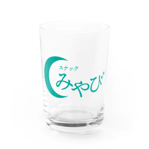 スナックみやび Water Glass