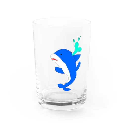 サメ？！イルカ？クジラ！！ Water Glass