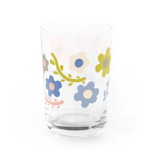 🌼お花グラス🌼アースカラー2🌏 Water Glass