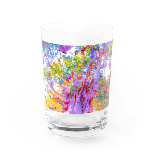 YOU are in wonderland*pink Water Glass