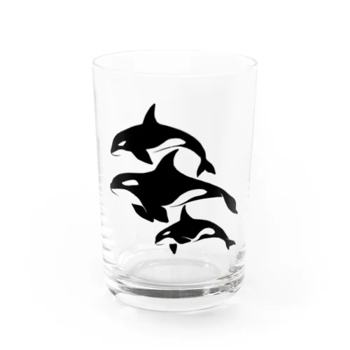 ORCA FAMILY Water Glass