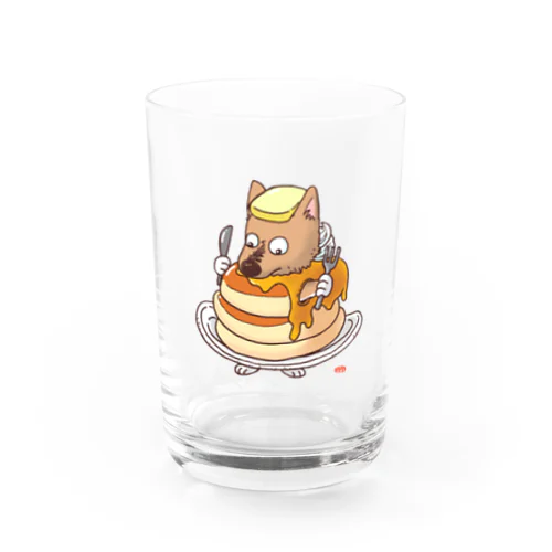 ホットケーキとガク Water Glass