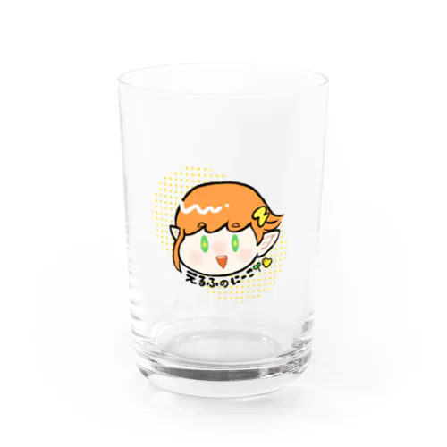 えるふのにーこ Water Glass