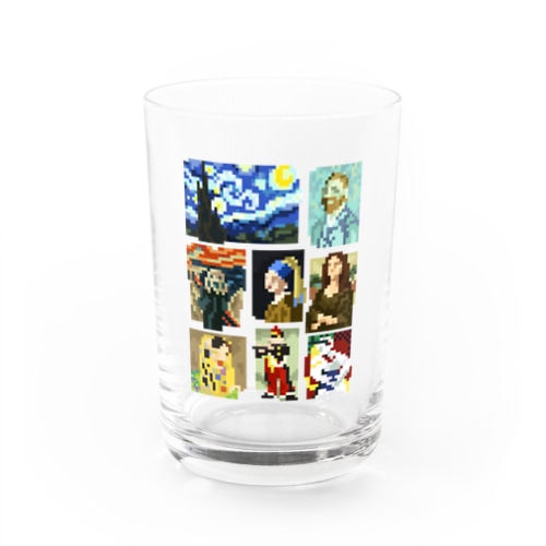 ドット美術館 Water Glass
