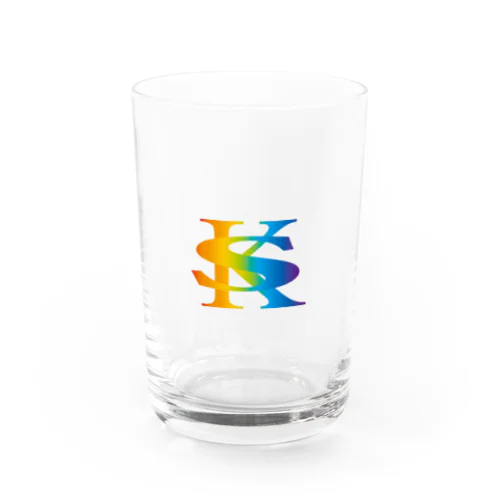 KSX ロゴ　レインボー グラス