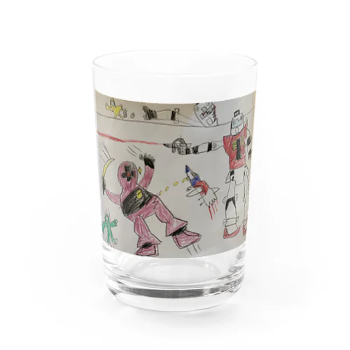 戦争だ Water Glass