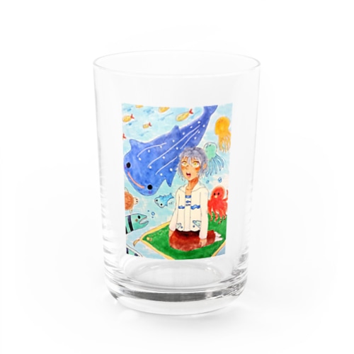 『Trip to aquatic paradise』 Water Glass