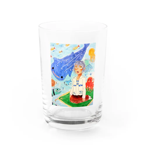 『Trip to aquatic paradise』 Water Glass