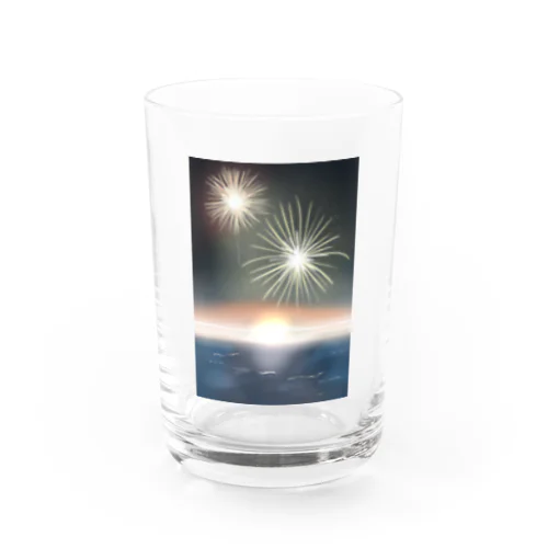 夜明けの花火 Water Glass