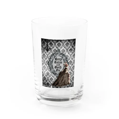 Keep Calm and Goth On♱マリー・アントワネット『Masquerade』♱黒ロリ ゴスロリ ゴシック 人形 Water Glass