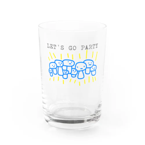 Let's go PARTY Water Glass