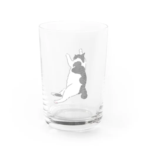 おなかぽっこり Water Glass