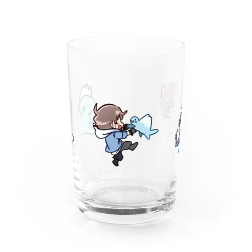 やまびこハウス びぃこちゃんと一緒 Water Glass