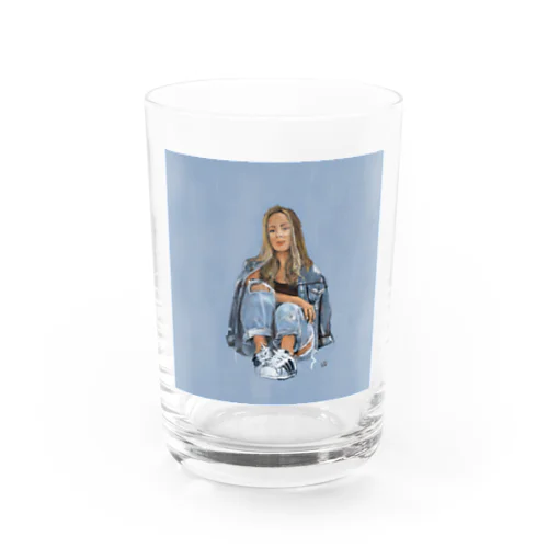 L.A girl Water Glass