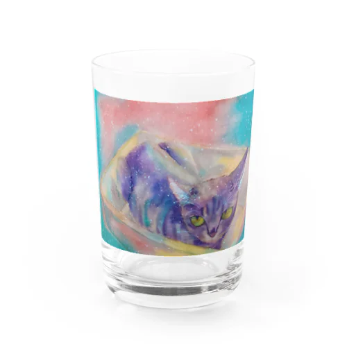 我が家の大事な家族😸 Water Glass