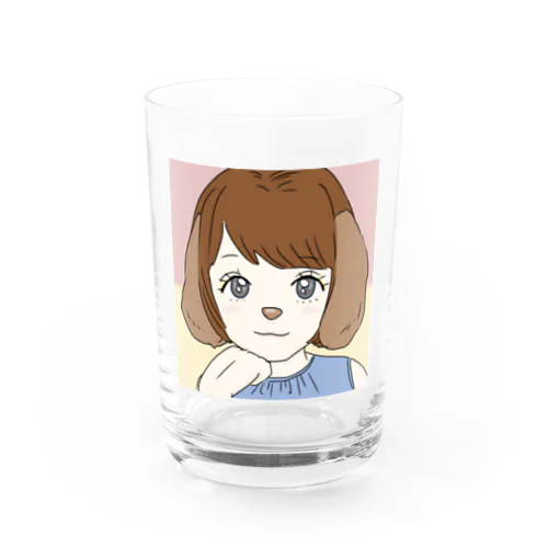 わんこちゃん Water Glass