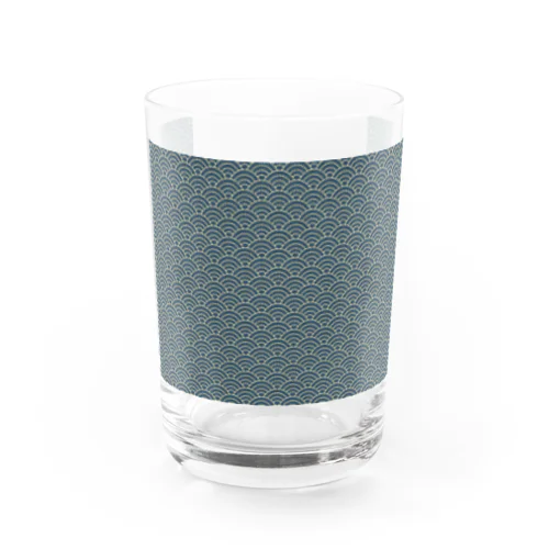 緑模様 Water Glass