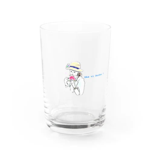 Ska vi Suika? Water Glass