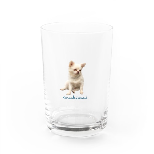 やる気ない愛犬 Water Glass