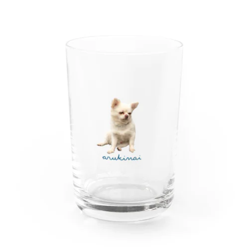 やる気ない愛犬 Water Glass