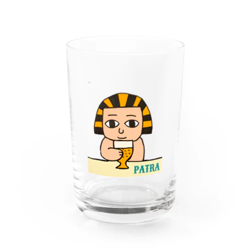 BARぱとらちゃん Water Glass