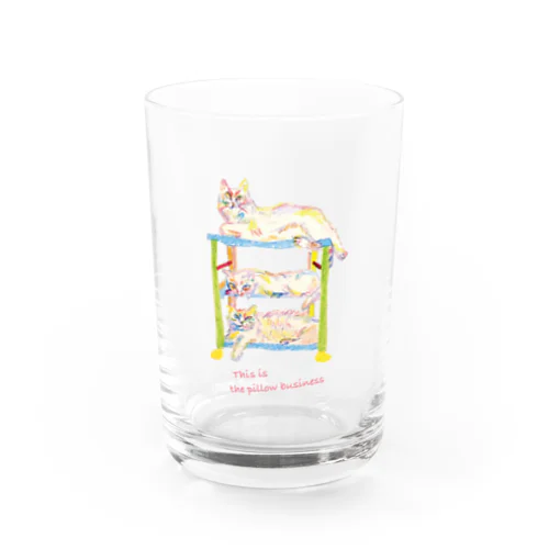 This is the pillow business02 グラス Water Glass