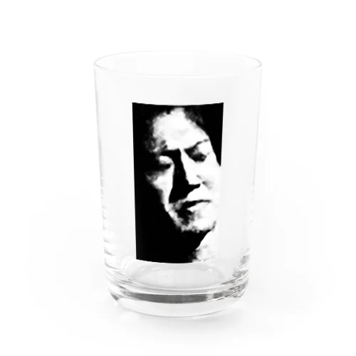 例の顔グラス Water Glass