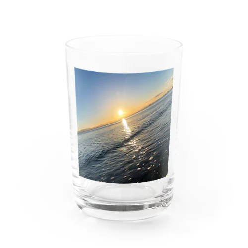 日の入り Water Glass