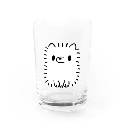 まっすぐみつめるポメちゃん Water Glass