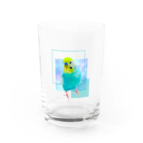 ちびちゃんです！濃いめ用セリフ付き Water Glass