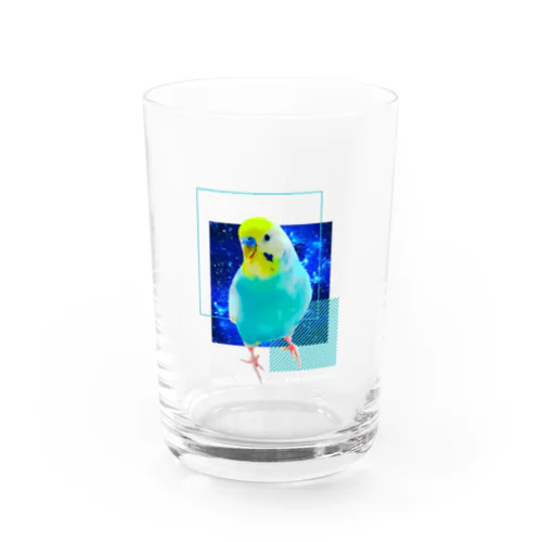 ちびちゃんです！濃いめ用　青 Water Glass